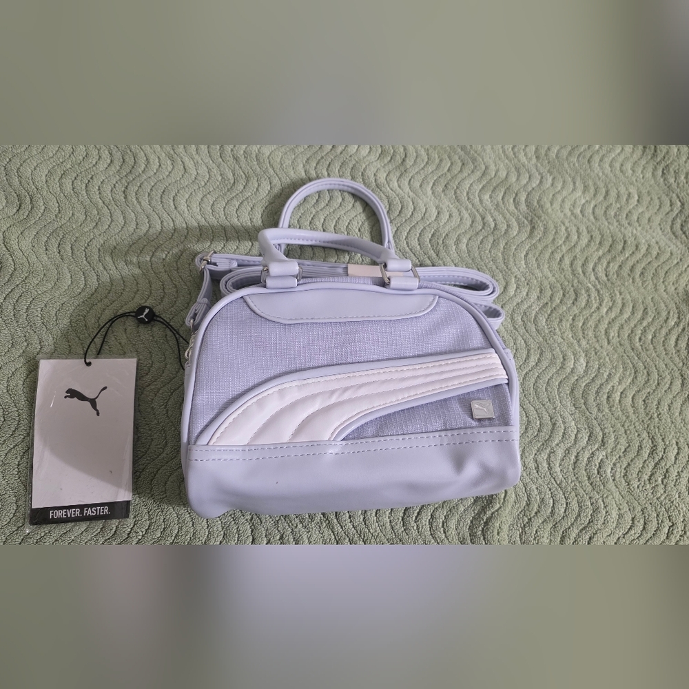 Puma Women's Mini Bag in Lavender and White